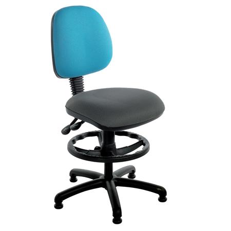 product image:Medium Back Draughtsman Chair Fixed Arms