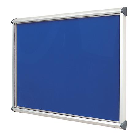 product image:Aluminium Framed Shield Exterior Showcase 4 x A4
