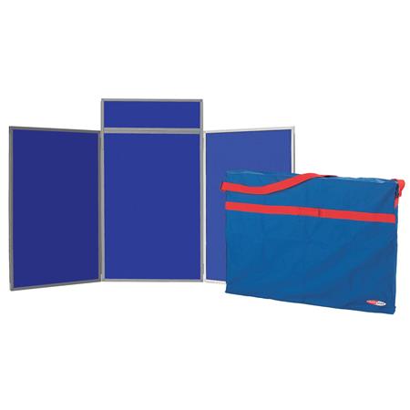 product image:Portrait Tabletop Display 3 Of 110 x 180CM Boards With Header